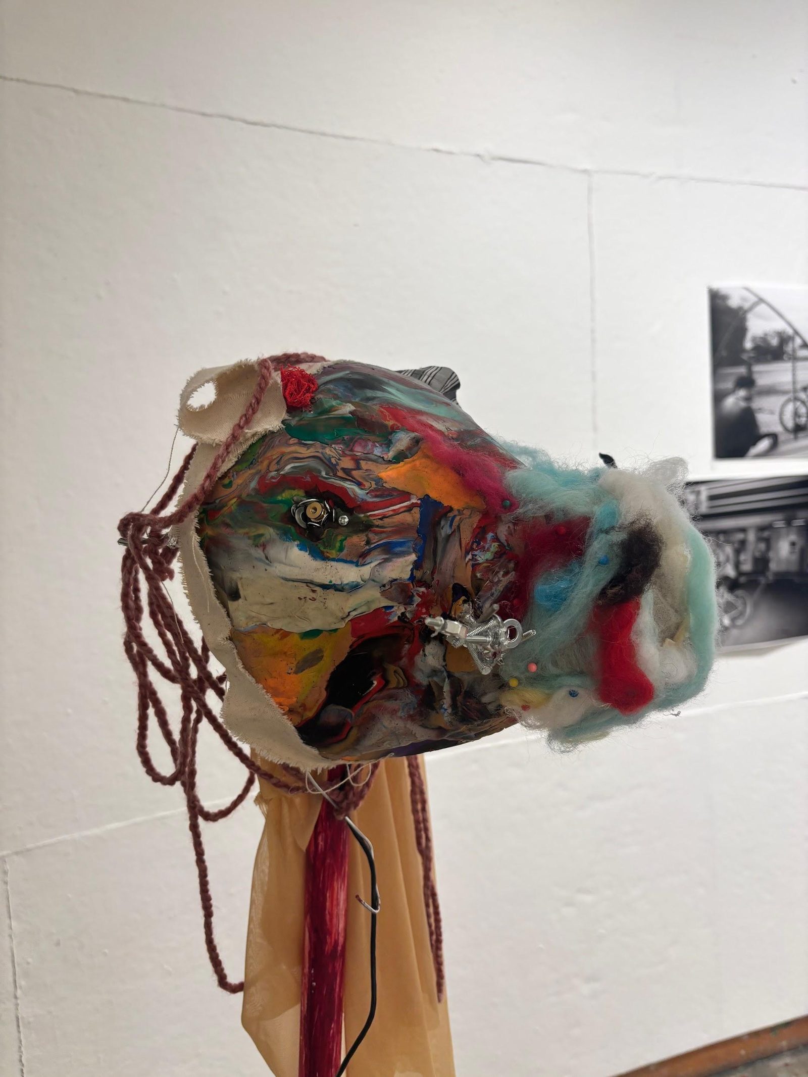 360-degree view of the finished sculpture at the studio